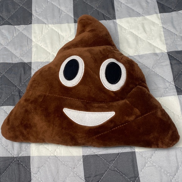 Pink & Brown Poop Emoji Pillows w/ Baby 💩 - Picture 3 of 15